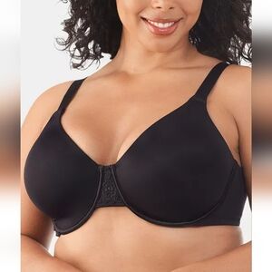 NWT VANITY FAIR Beauty Back Bra Style 76380 In Midnight Black 38G